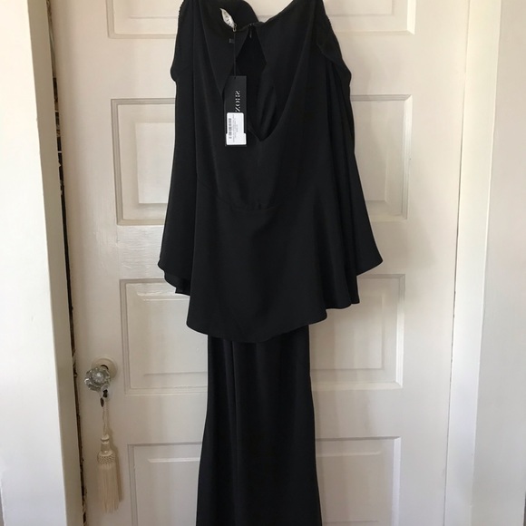 Shona Joy Cassiopea Layered Frill Maxi Dress Size 4. - Picture 6 of 9
